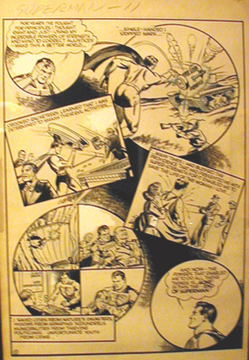 Superman Through the Ages! Comic Book Issue #0: Secret of the K-Metal - Page 11: The End of Superman? [Wayne Boring & Bob Rivard]