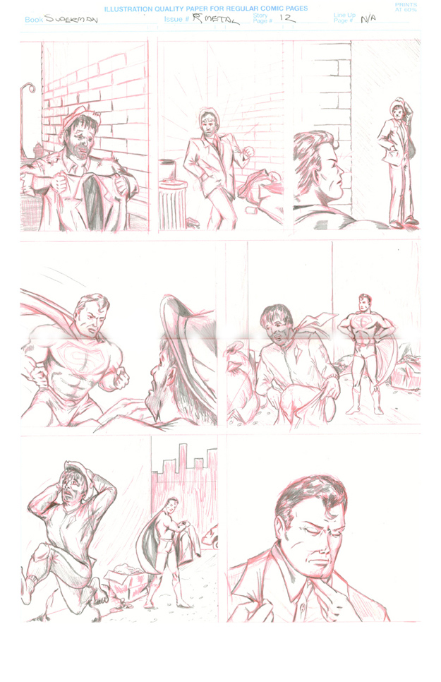 Superman Through the Ages! Comic Book Issue #0: Secret of the K-Metal - Page 12: Lucky Day [Wayne Boring & Don Komisarow]