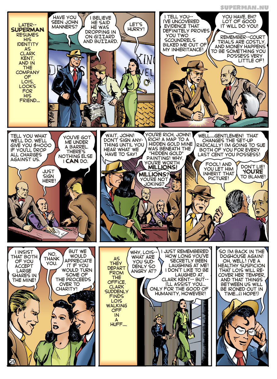 Superman Through the Ages! Comic Book Issue #0: Secret of the K-Metal - Page 25: For the Good of Humanity [Angel Criado]