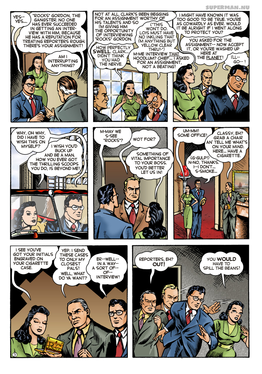 Superman Through the Ages! Comic Book Issue #0: Secret of the K-Metal - Page 3: The Assignment [Angel Criado & Bob Rivard]