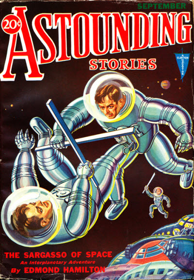 Cover to the September, 1931 issue of Astounding Stories magazine